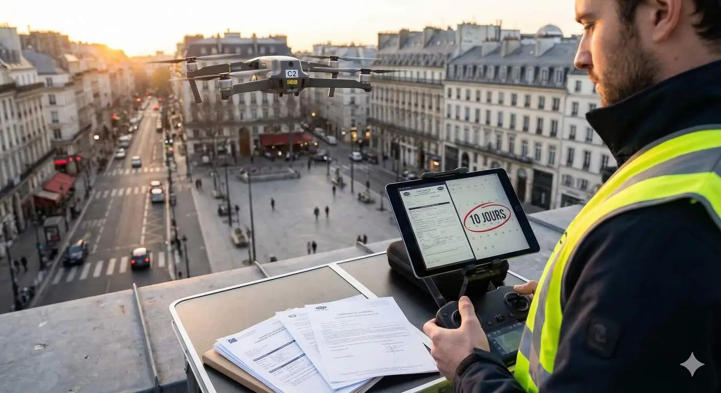 New Cerfa 15476-04 and 2025 Decree: Professional Guide to Flying in Cities under the Open Category